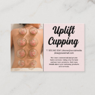 Cupping Therapy Holistic Care Business Card