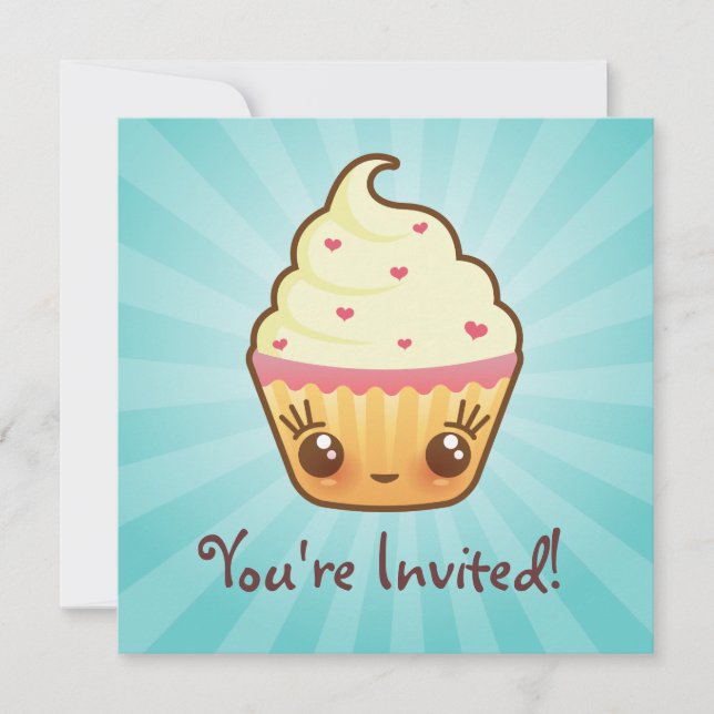 CuppyCakes Invitation (Front)