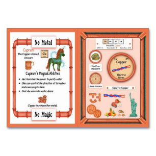 Cuprum - Copper Horn Unicorn Trading Card