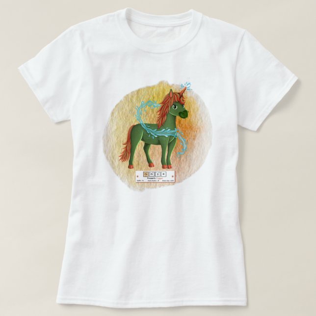 Cuprum The Copper Elemental T-Shirt (Design Front)