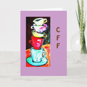 cups and mugs card