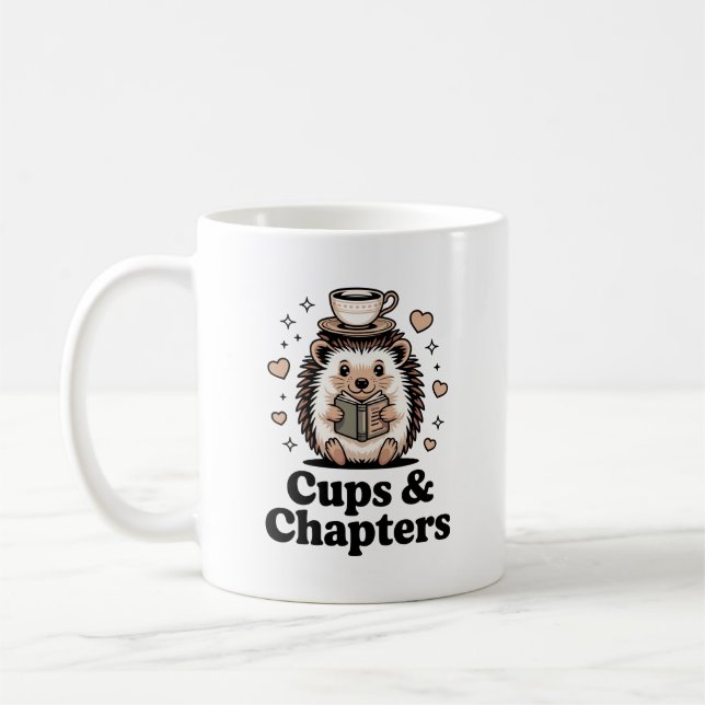 Cups & Chapters Warm Hedgehog Autumn Cosy (Left)