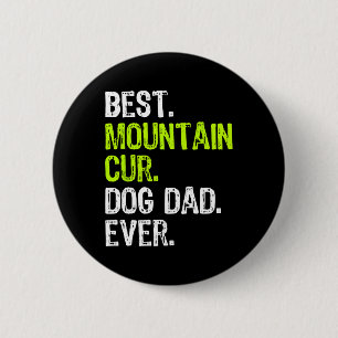 Cur Dog Dad Fathers Day Dog Lovers 6 Cm Round Badge