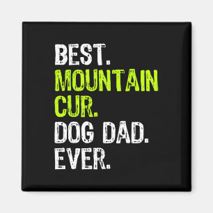 Cur Dog Dad Fathers Day Dog Lovers Magnet
