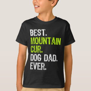 Cur Dog Dad Fathers Day Dog Lovers  T-Shirt