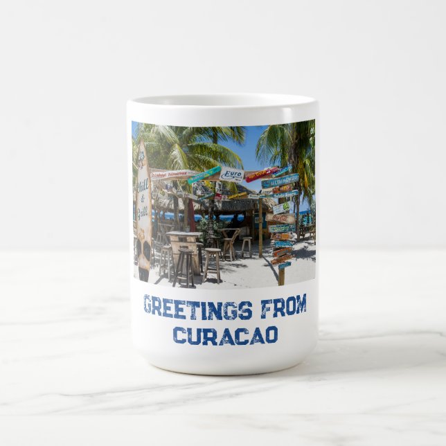 Curacao Beach Coffee Mug (Center)