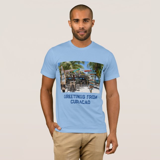 Curacao Beach T-Shirt (Front Full)