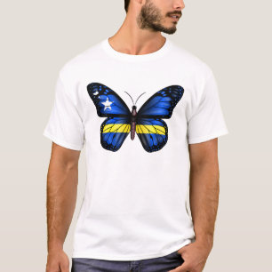 Curaçao Butterfly Flag T-Shirt