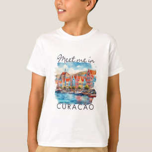 Curacao Caribbean Islands Travel Trip Meet Me In C T-Shirt