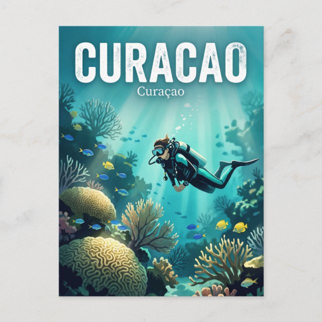 Curacao Curaçao Postcard (Front)
