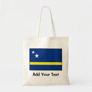 Curacao - Curacaoan Flag Tote Bag