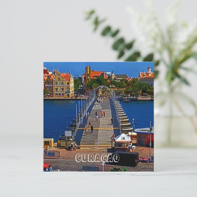 Curacao Design Invitation (Standing Front)