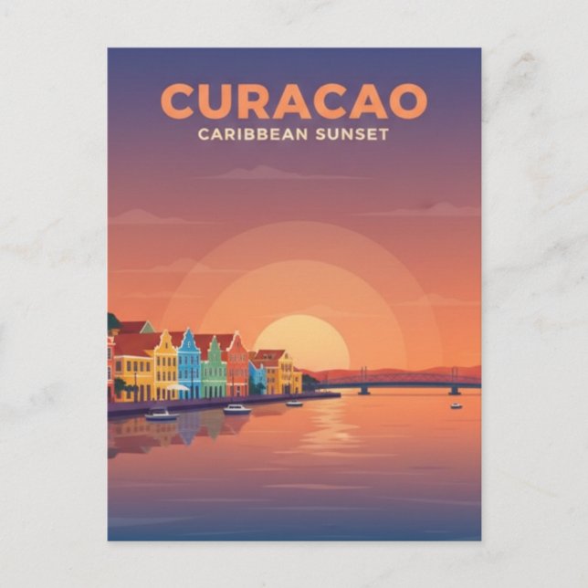 Curacao Dutch Caribbean Postcard (Front)