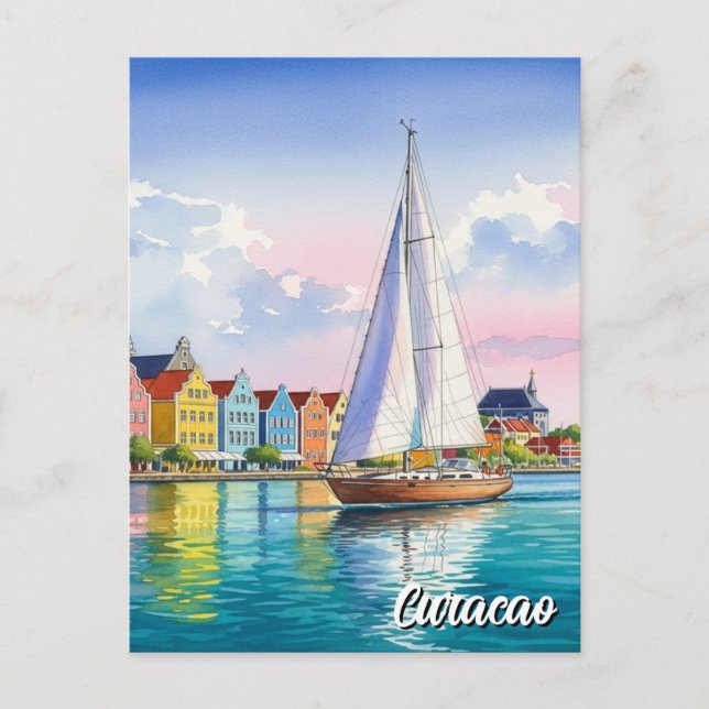 Curacao Dutch Caribbean Postcard (Front)