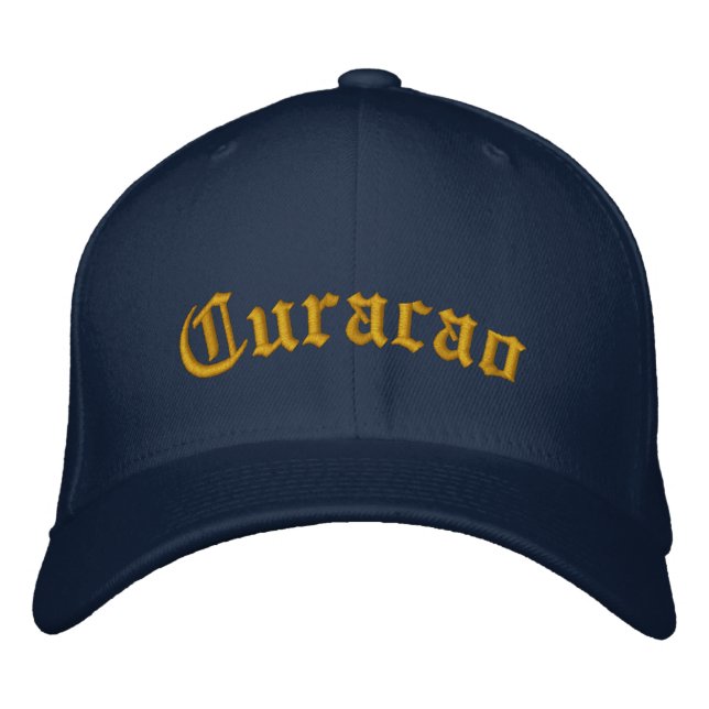 Curacao Embroidered Hat (Front)