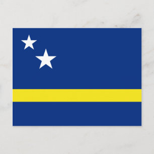 Curaçao Flag Postcard