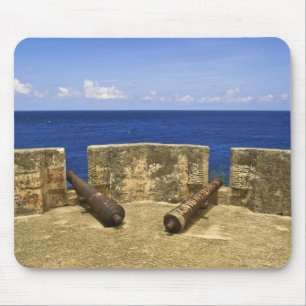Curacao. Fort Beekenburg Caracas Bay. Mouse Pad