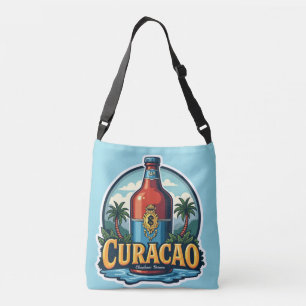curacao in blue crossbody bag
