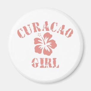 Curacao Pink Girl Magnet