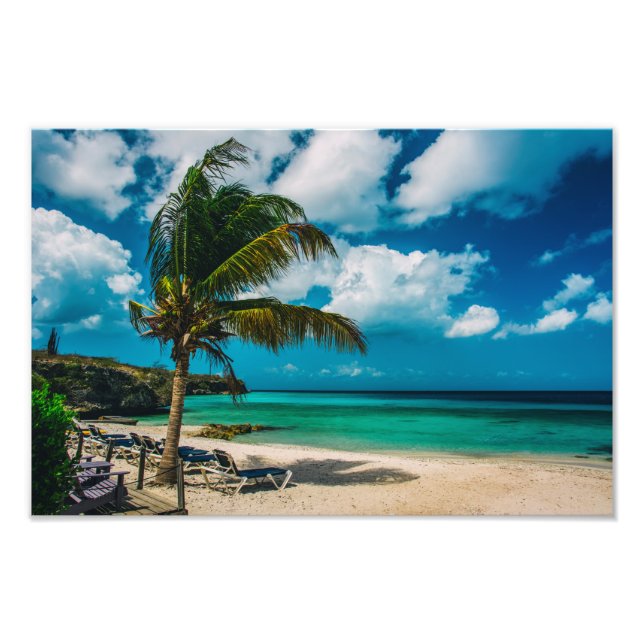 Curacao, Playa Porto Marie Photo Print (Front)