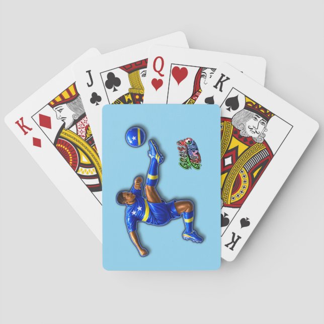 Curacao  playing cards (Back)