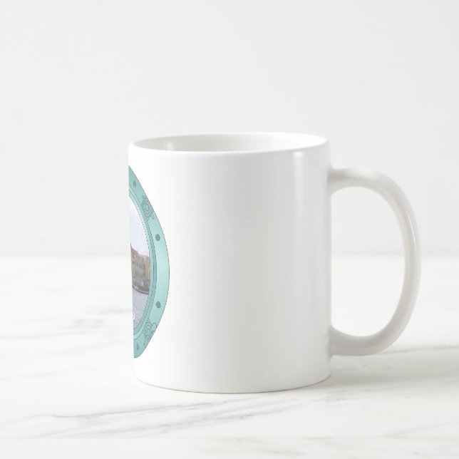Curacao Porthole Coffee Mug (Right)