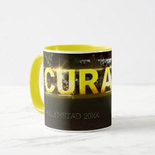 Curaçao Sign at Night w/out your text Mug