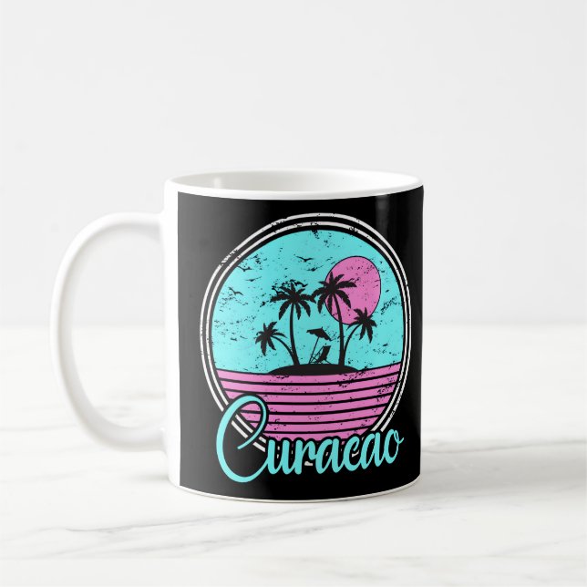 Curacao Travel Or Vacation  Coffee Mug (Left)