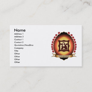 Curating Mandorla Business Card