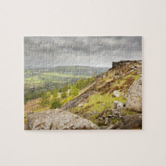 Curbar Edge in Derbyshire, the Peak District photo Jigsaw Puzzle