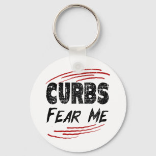 Curbs Fear Me Key Ring