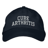 "Cure Arthritis" - Embroidered Hat