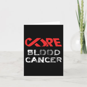 Cure Blood Cancer Awareness Card