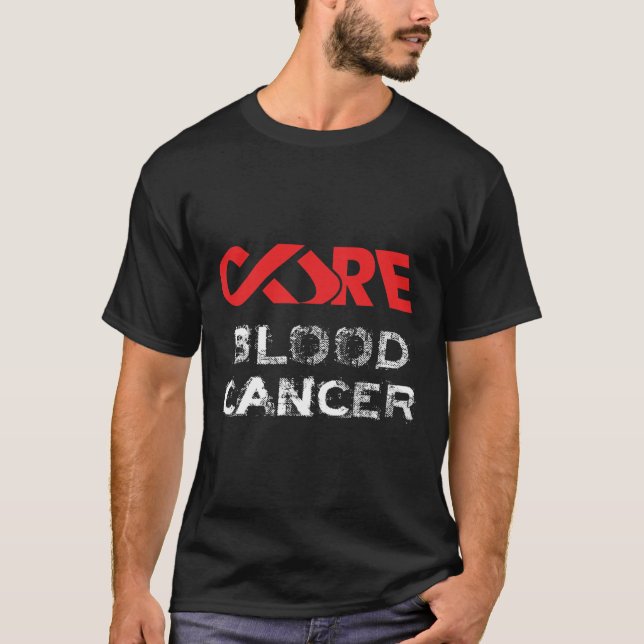 Cure Blood Cancer Awareness  T-Shirt (Front)