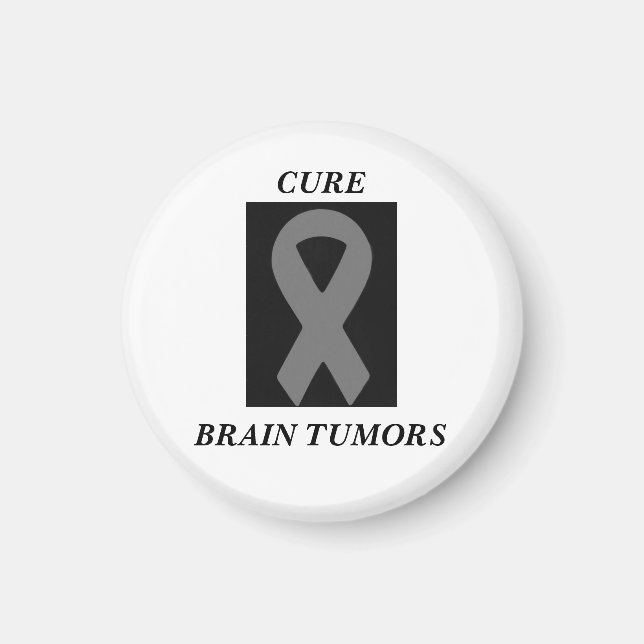 CURE BRAIN TUMOR MAGNET (Front)