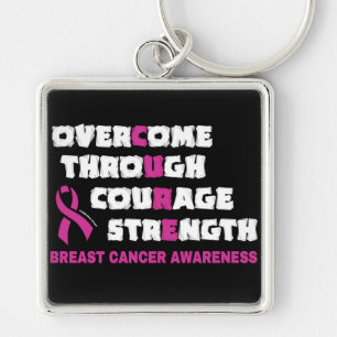 CURE...Breast Cancer Key Ring