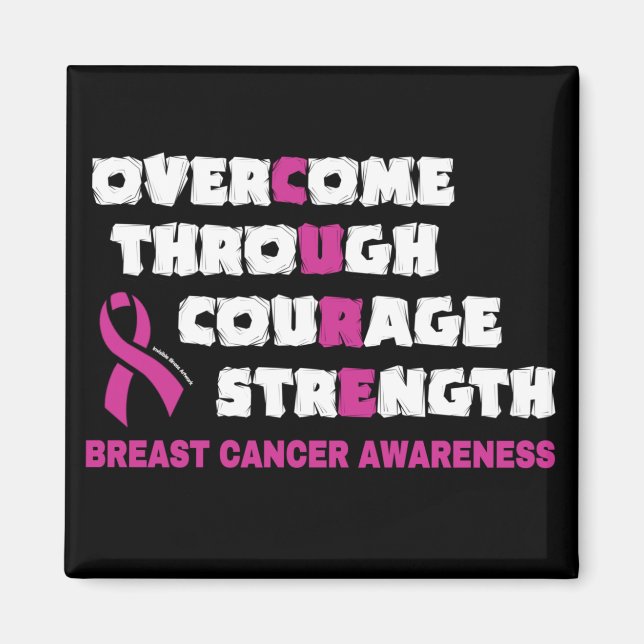 CURE...Breast Cancer Magnet (Front)