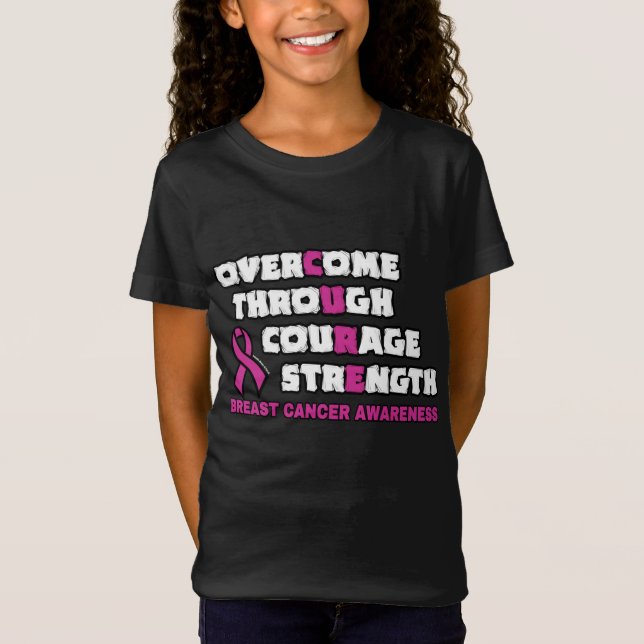 CURE...Breast Cancer T-Shirt (Front)