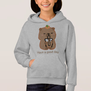 cure capybara hoodie