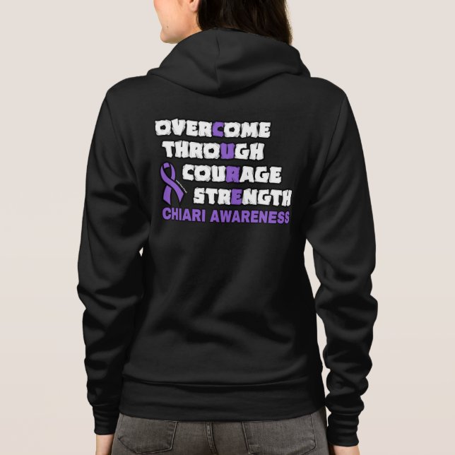 CURE...Chiari Hoodie (Back)