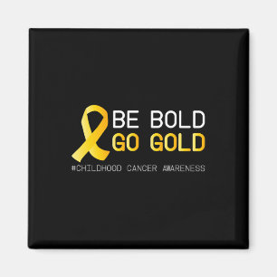 Cure Childhood Cancer Awareness Golden Ribbon for  Magnet