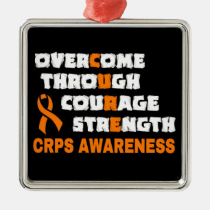 CURE...CRPS METAL TREE DECORATION