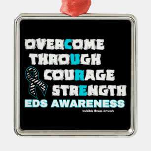 CURE...EDS METAL TREE DECORATION