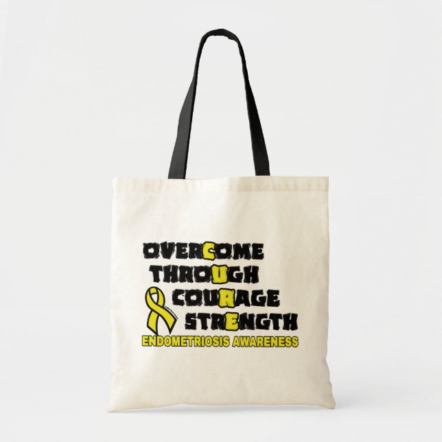 CURE...Endometriosis Tote Bag (Front)