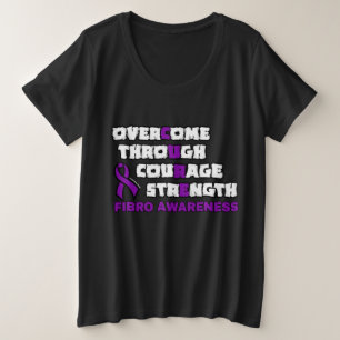 CURE...Fibro Plus Size T-Shirt
