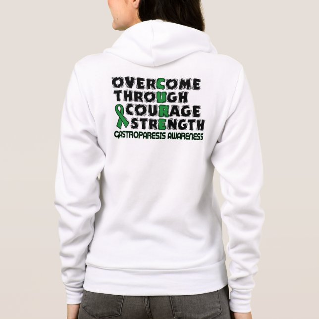 CURE...Gastroparesis Hoodie (Back)