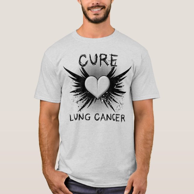 Cure Lung Cancer T-Shirt (Front)