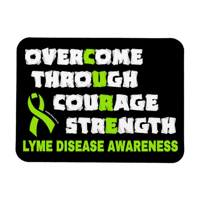 CURE...Lyme Magnet (Horizontal)