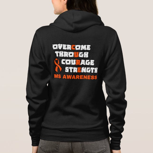 CURE...MS HOODIE (Back)