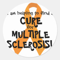 CURE MS STICKER